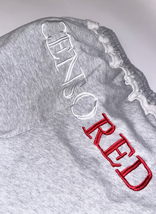 Classic Censored Sweatpants - Gray