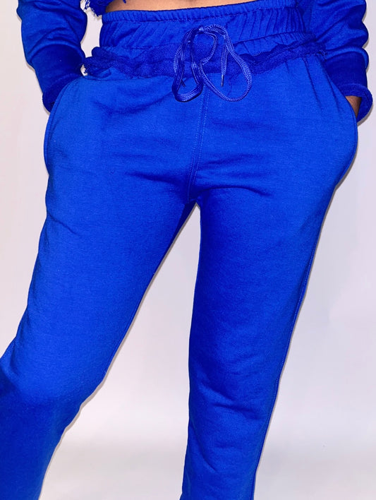 Classic Censored Sweatpants - Blue