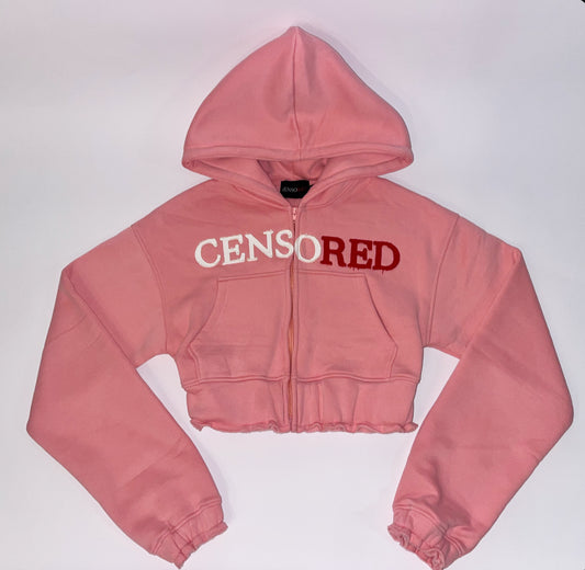 Classic Censored Hoodie - Peach
