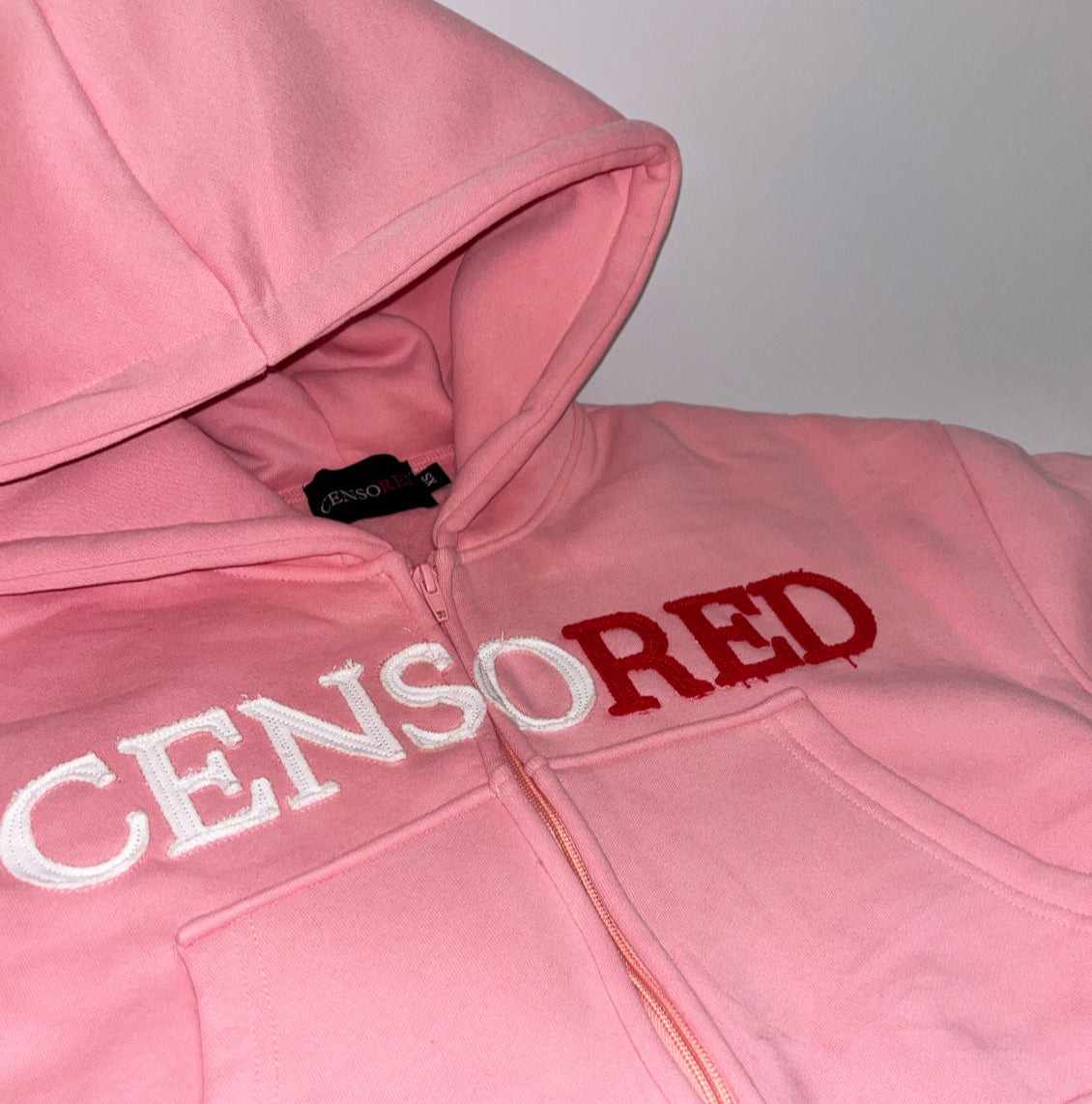 Classic Censored Hoodie - Peach