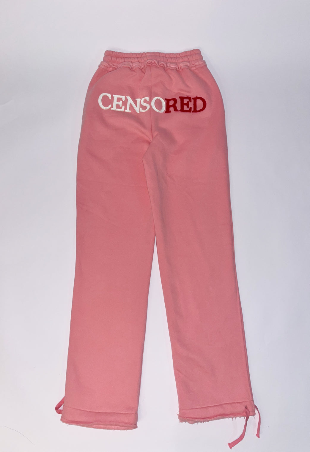 Classic Censored Sweatpants - Peach