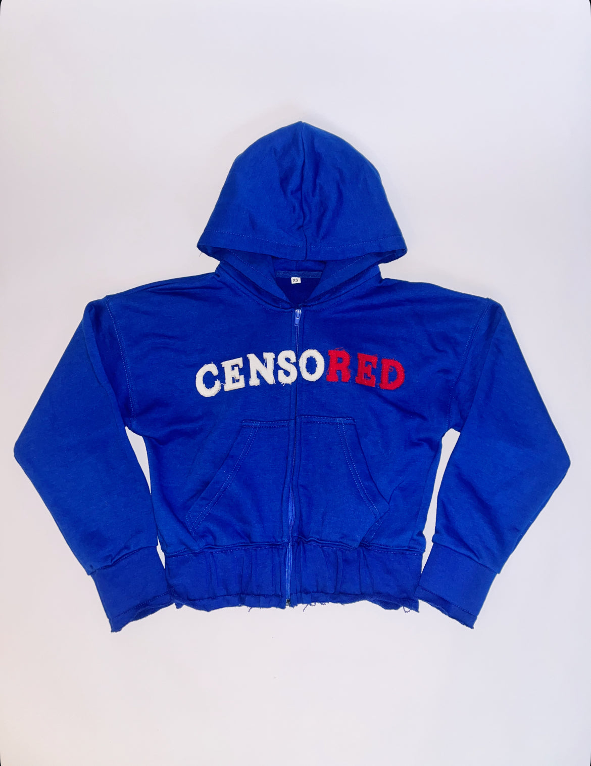 Classic Censored Hoodie - Blue